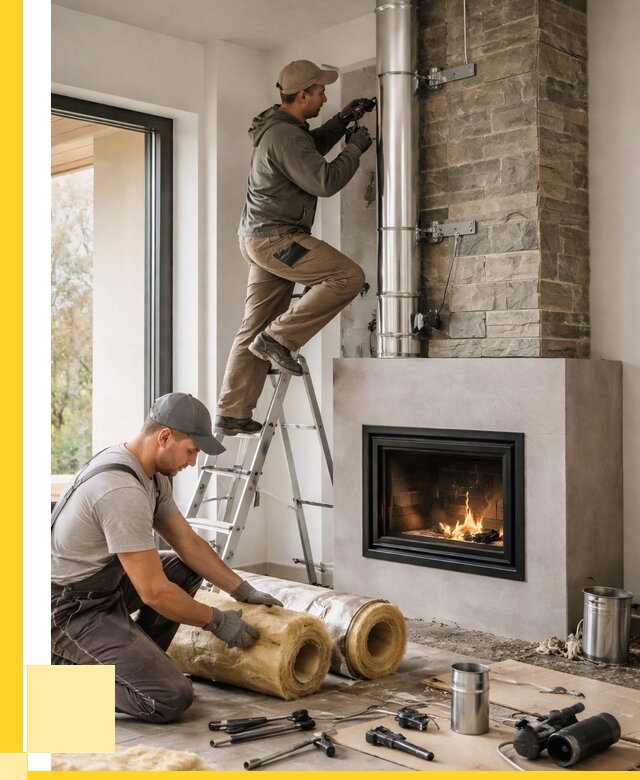 Монтаж дымоходов для каминов в Ростове-на-Доне от 15644 р. ЭриданРст