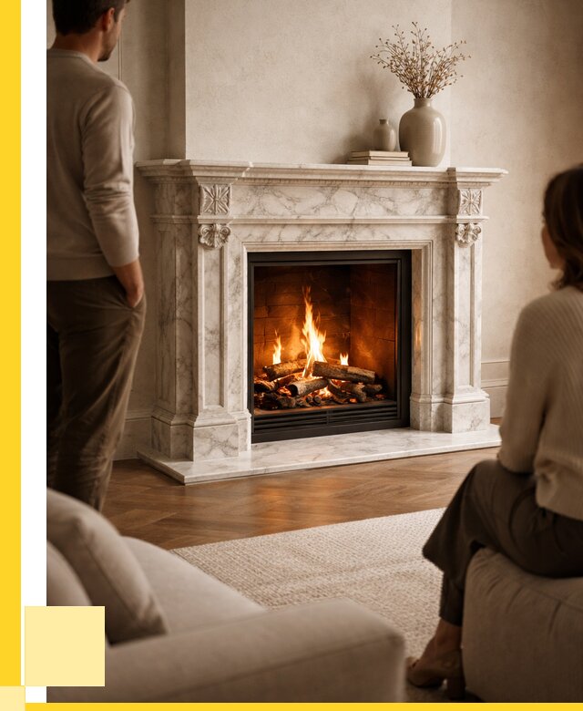 Мраморные камины под ключ в Ростове-на-Доне от 260725 р. | ЭриданРст