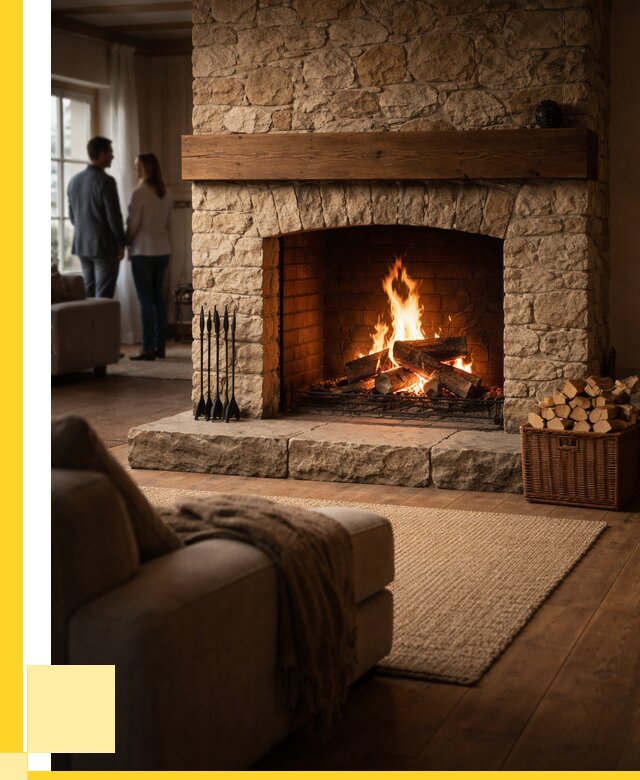 Открытые камины под ключ в Ростове-на-Доне от 156435 р. ЭриданРст