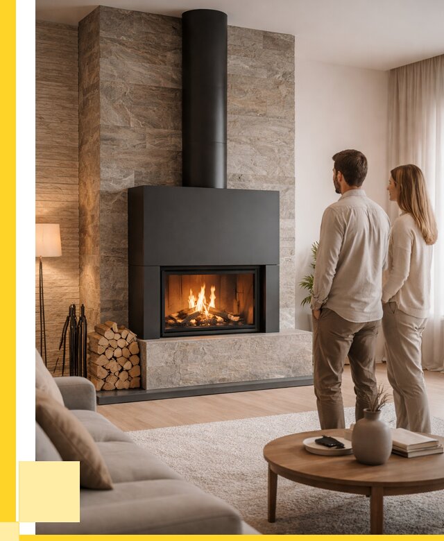 Закрытые камины под ключ в Ростове-на-Доне от 125148 р., ЭриданРст