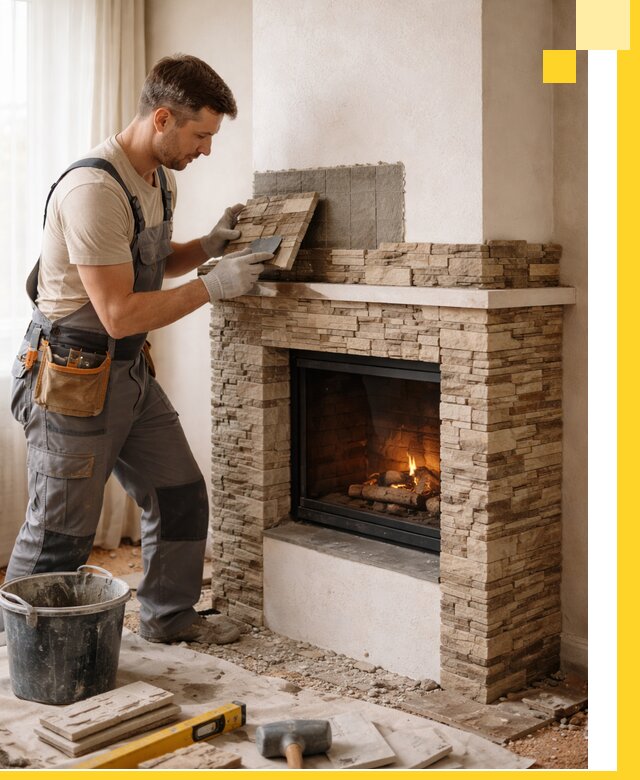 Изготовление и монтаж каминов для дома под ключ в Ростове-на-Доне