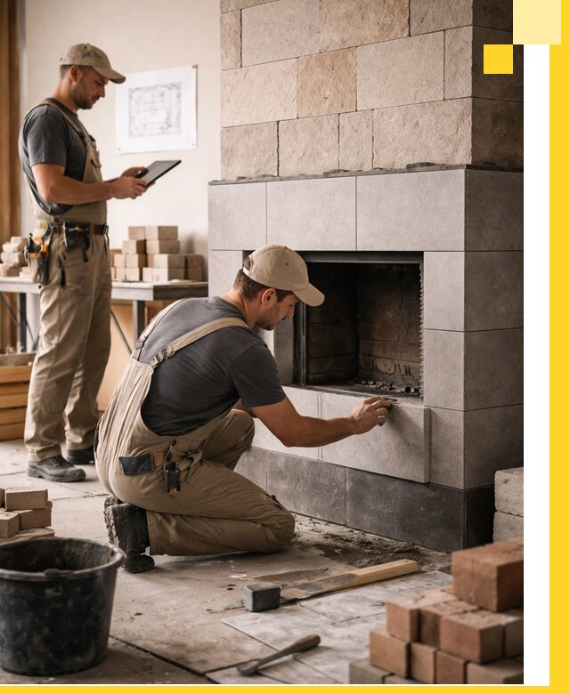 Индивидуальные проекты каминов и каминных систем в Ростове-на-Доне