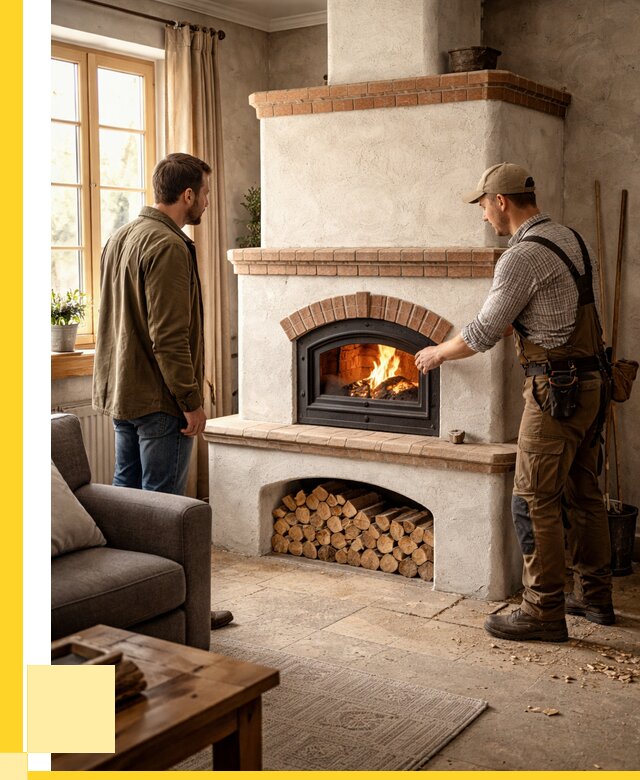 Печи камины в Ростове-на-Доне: кирпичные, изразцовые от 62574 р. | ЭриданРст