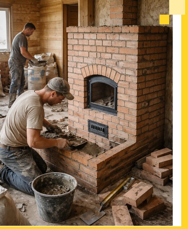 Профессиональное строительство печей в Ростове-на-Доне под ключ