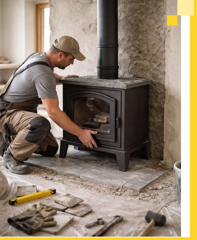 Профессиональный монтаж печей и каминов в Ростове-на-Доне под ключ