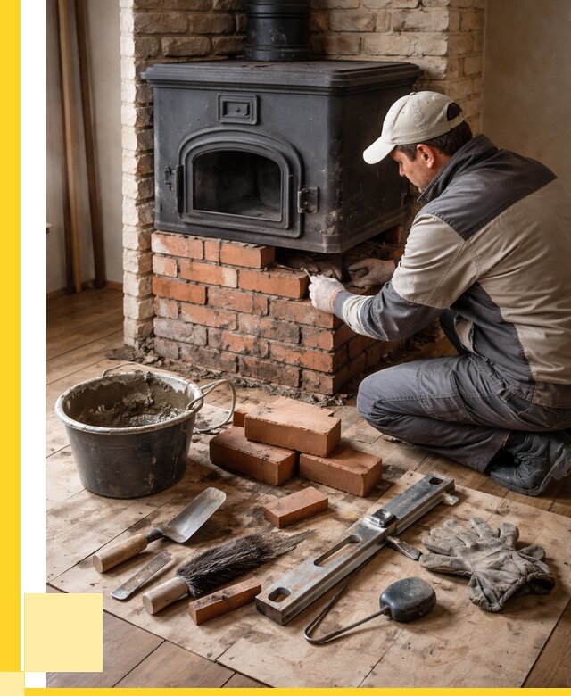 Ремонт печей в Ростове-на-Доне от 12515 р., услуги печника ЭриданРст
