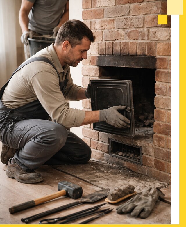 Ремонт печей в Ростове-на-Доне с гарантией качества и безопасности