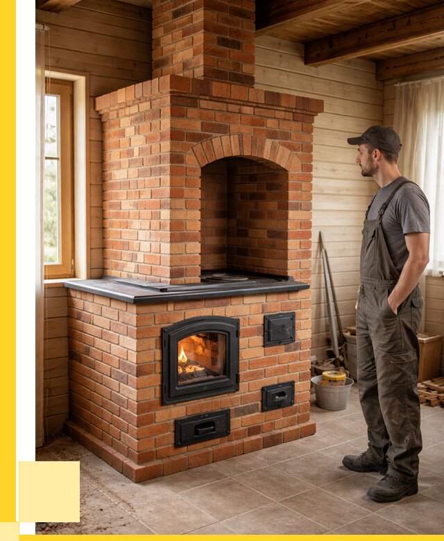 Кирпичные печи в Ростове-на-Доне: купить от 156435 р. | ЭриданРст