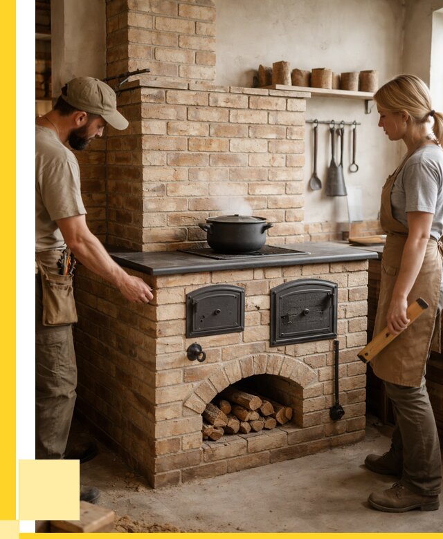 Варочно отопительные печи в Ростове-на-Доне от 93861 р. | ЭриданРст