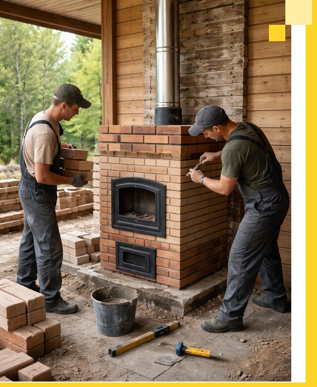 Производство и установка дачных печей под ключ в Ростове-на-Доне