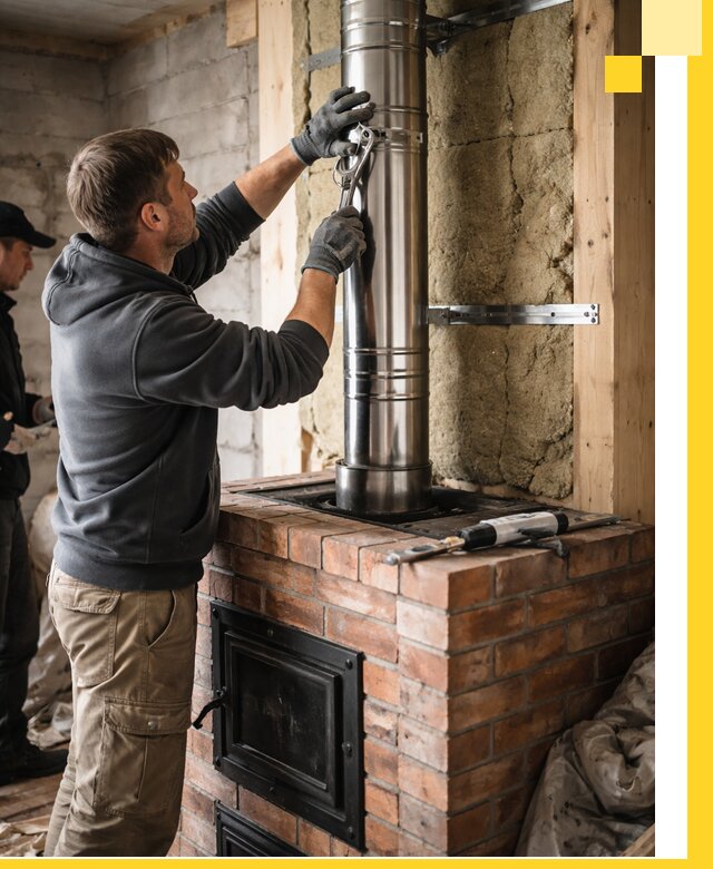 Изготовление и монтаж печей и дымоходов под ключ в Ростове-на-Доне