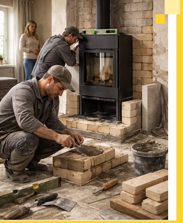 Печи и камины под ключ: проект, установка в Ростове-на-Доне