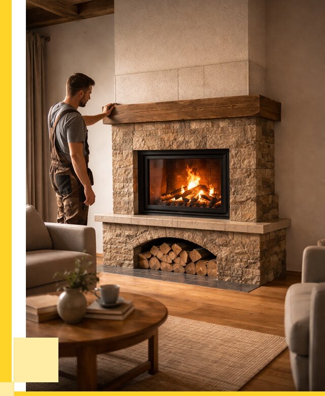 Печи камины для дома под ключ в Ростове-на-Доне от 57360 р. | ЭриданРст