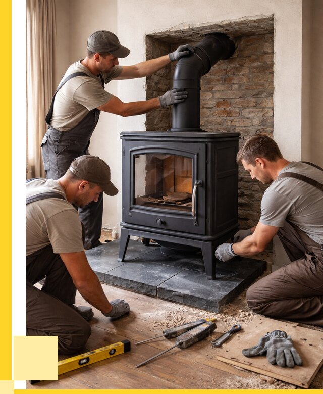 Монтаж печи камина в частном доме в Ростове-на-Доне от 26073 р. | ЭриданРст
