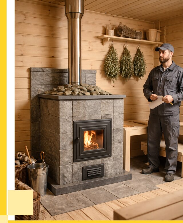 Печи для бани под ключ в Ростове-на-Доне от 125148 р. | ЭриданРст