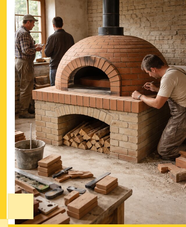 Помпейская печь дровяная для пиццы в Ростове-на-Доне | ЭриданРст от 208580 р.