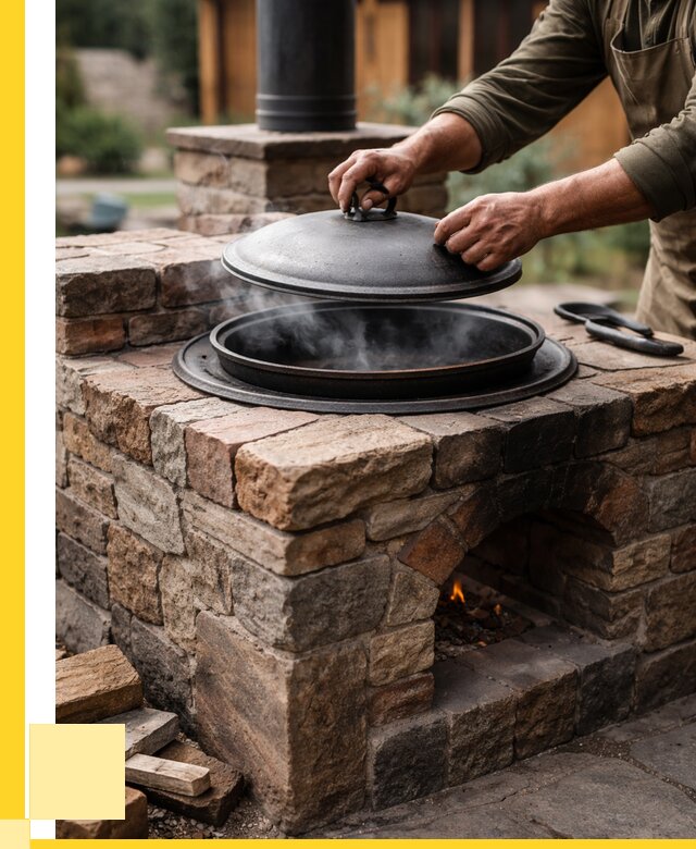 Печи для казана в Ростове-на-Доне по цене от 18772 р. | ЭриданРст