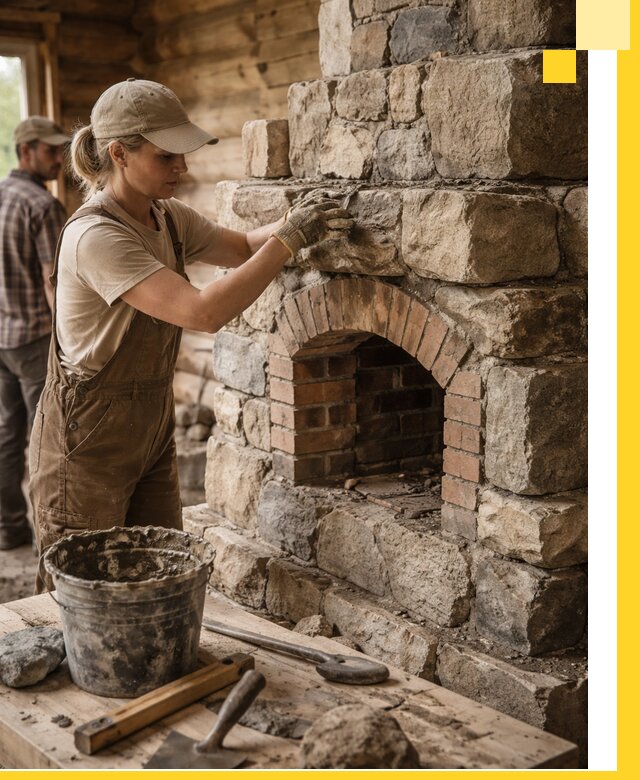 Каменные печи на заказ и монтаж в Ростове-на-Доне, долговечные решения