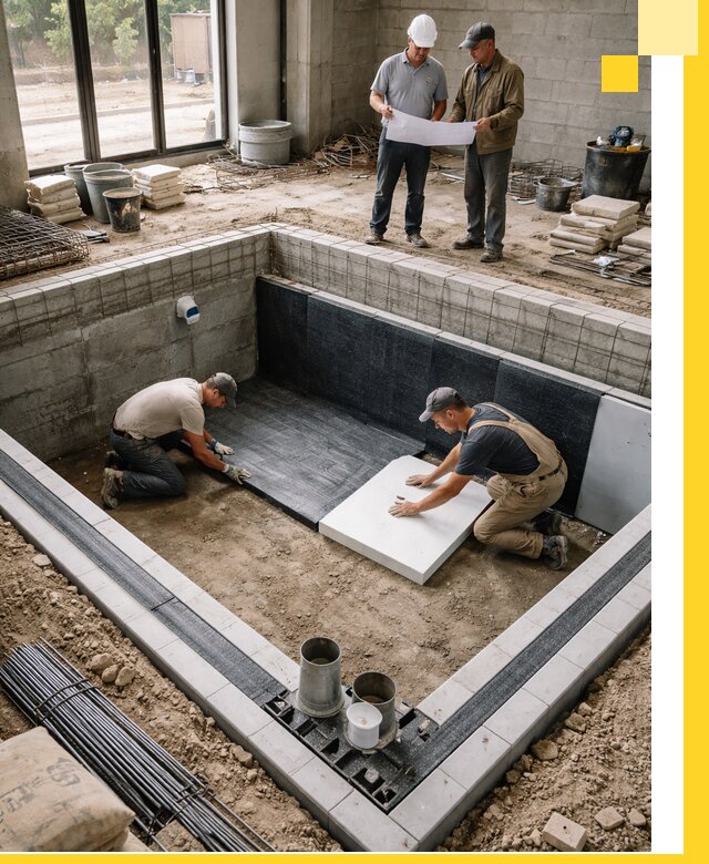 Проекты частных и общественных бассейнов под ключ в Ростове-на-Доне