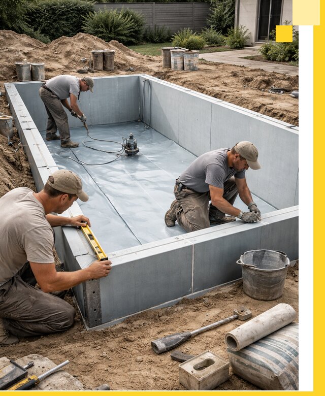 Профессиональный монтаж бассейнов под ключ в Ростове-на-Доне с гарантией