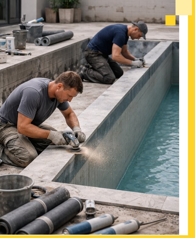 Профессиональный ремонт бассейнов под ключ в Ростове-на-Доне