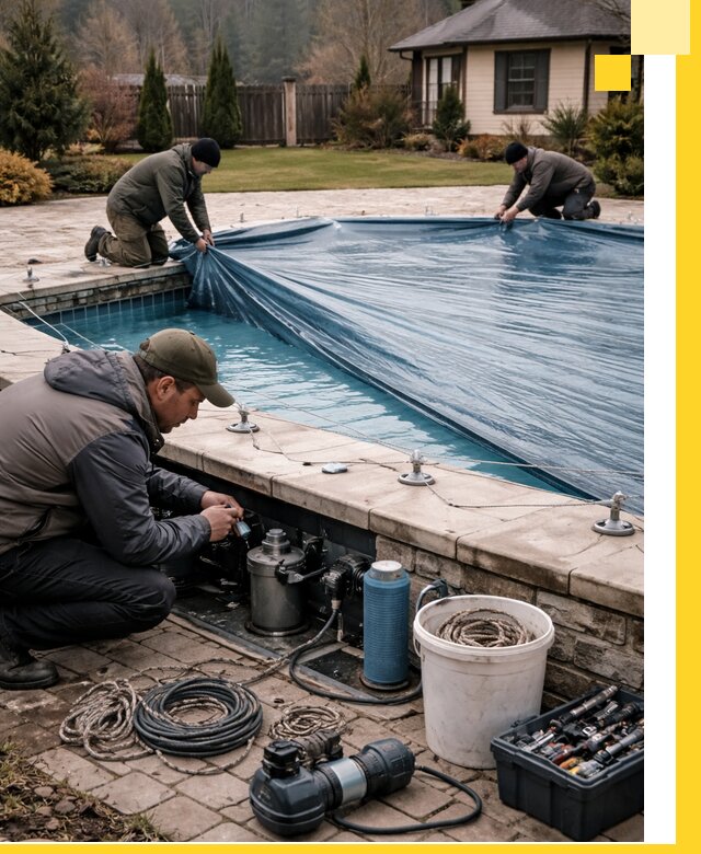 Консервация бассейнов в Ростове-на-Доне: подготовка к длительному хранению