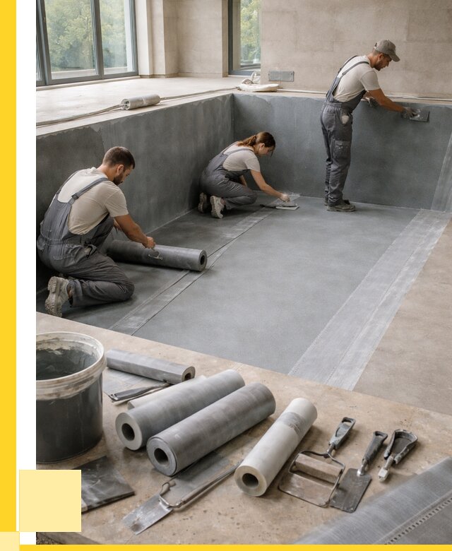 Гидроизоляция бассейнов в Ростове-на-Доне от 2086 р., ЭриданРст