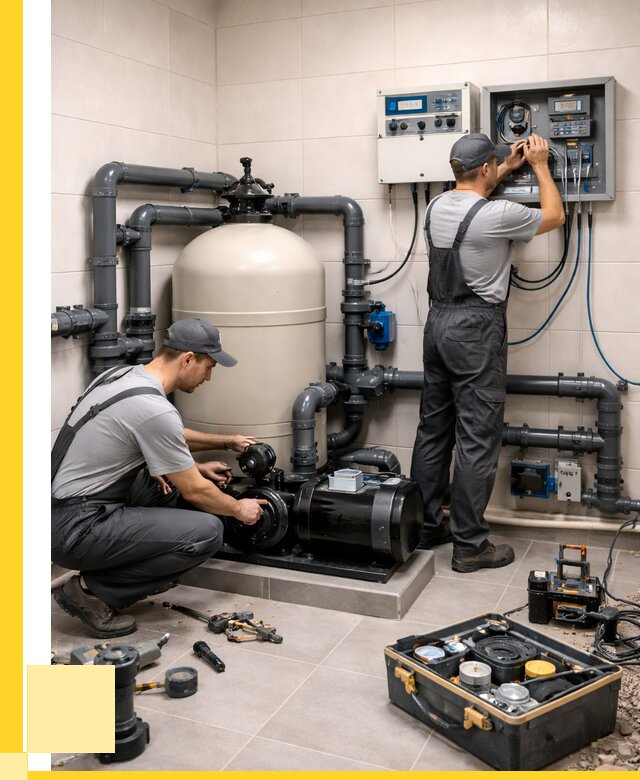 Монтаж оборудования для бассейнов в Ростове-на-Доне от 41716 р. | ЭриданРст