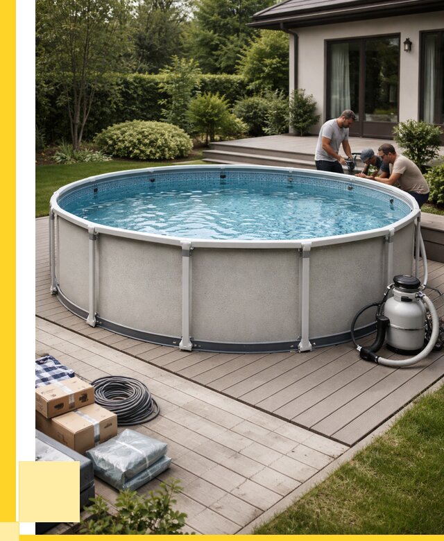 Купить каркасные бассейны в Ростове-на-Доне от 46931 р. | ЭриданРст