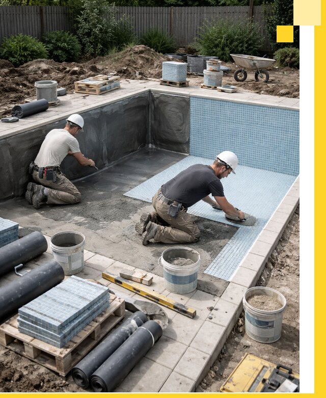 Проектирование и строительство стационарных бассейнов в Ростове-на-Доне