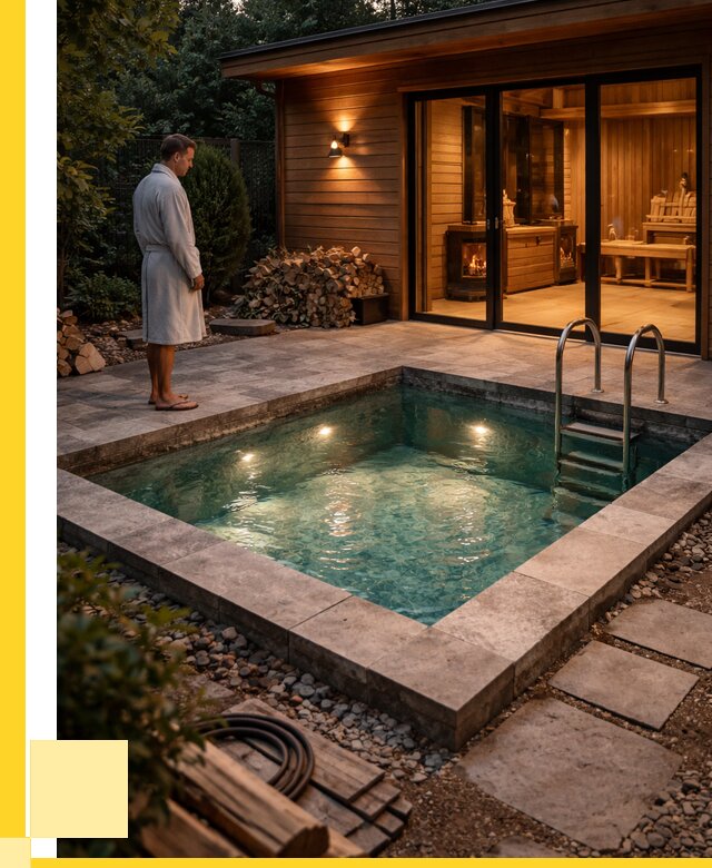 Бани с бассейном под ключ в Ростове-на-Доне от 99076 р. | ЭриданРст