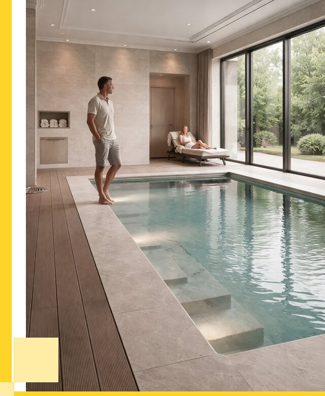 Бассейны в коттедже под ключ в Ростове-на-Доне от 1251480 р. | ЭриданРст