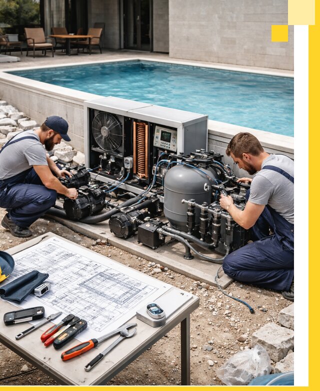 Проектирование и монтаж бассейнов с подогревом в Ростове-на-Доне