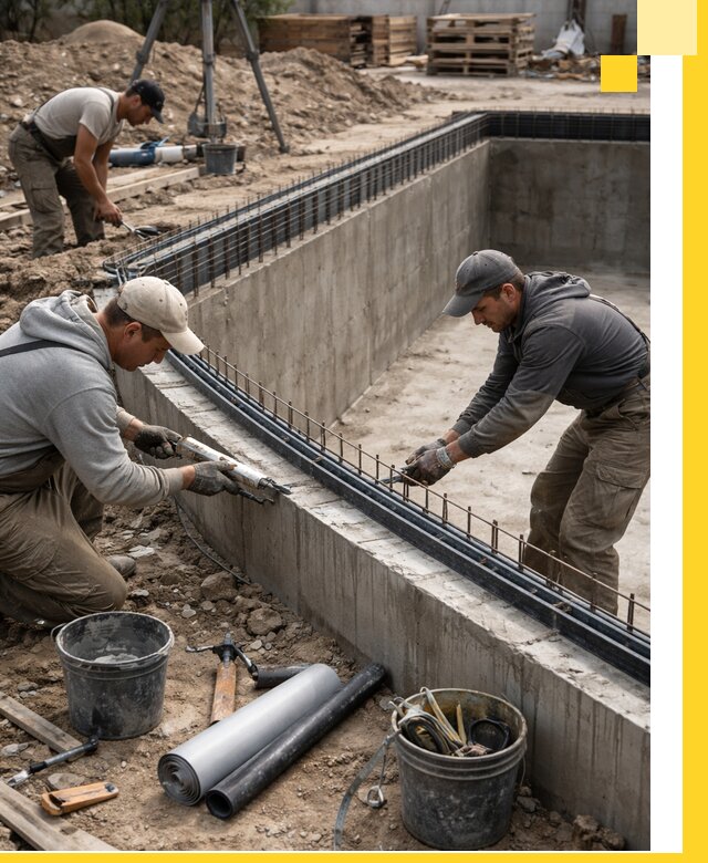 Качественный монтаж чаши бассейна в Ростове-на-Доне под ключ с гарантией