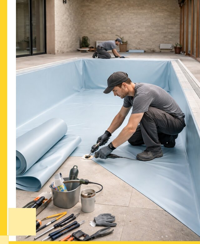 Пленка ПВХ для бассейнов в Ростове-на-Доне от 2607 р. | ЭриданРст