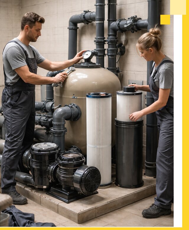 Фильтры и системы фильтрации для бассейнов в Ростове-на-Доне