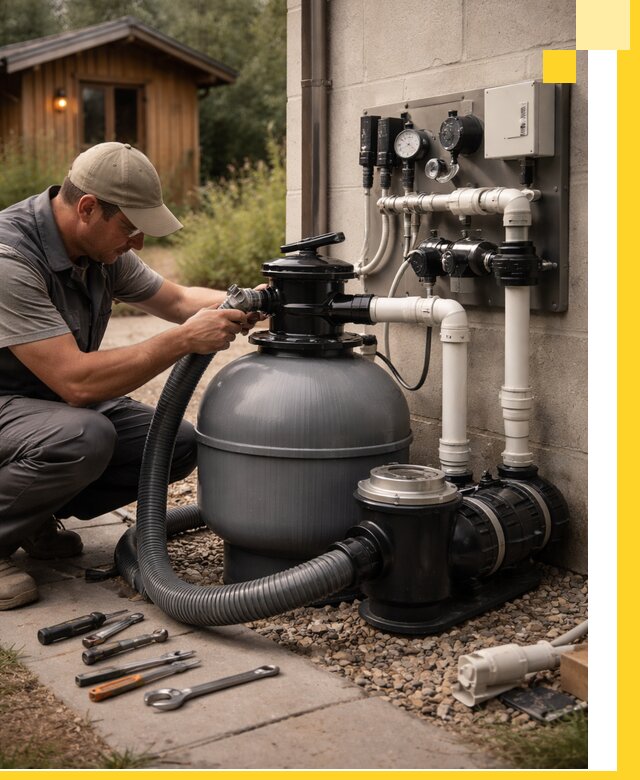 Продажа и монтаж фильтров и насосов для бассейнов в Ростове-на-Доне