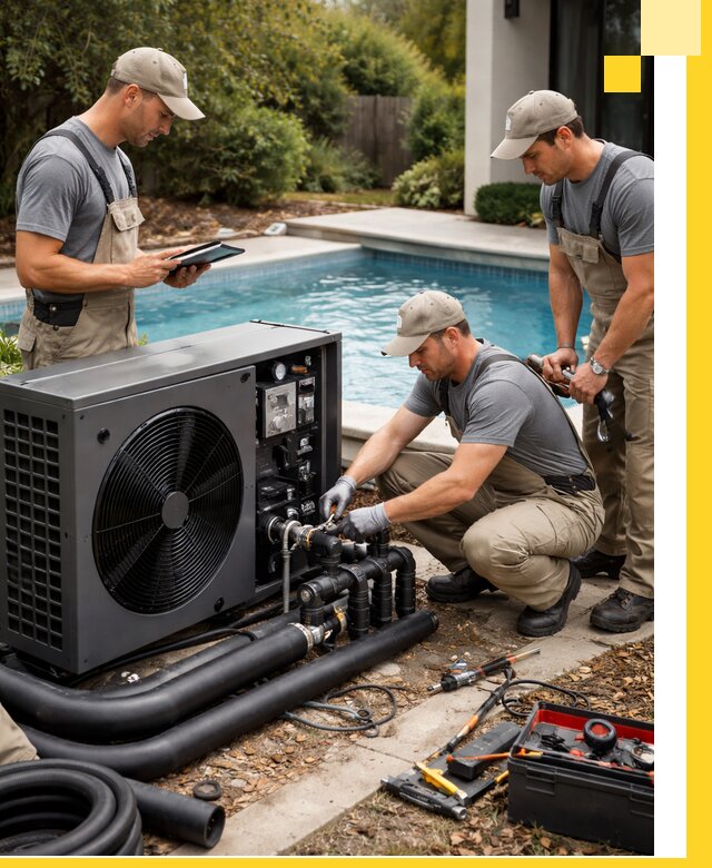 Проектирование и установка тепловых насосов для бассейнов в Ростове-на-Доне