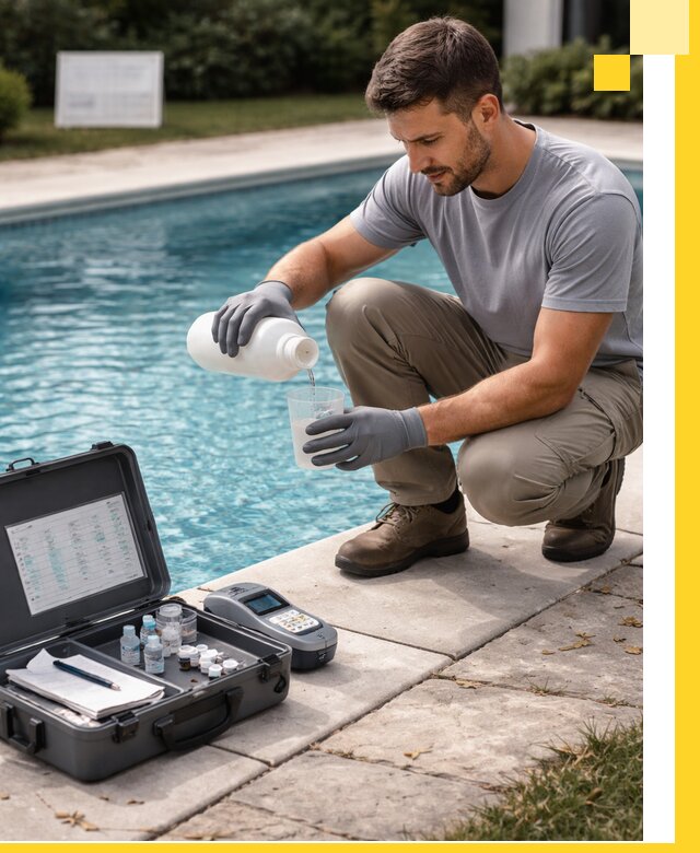 Профессиональная дезинфекция воды в бассейне в Ростове-на-Доне