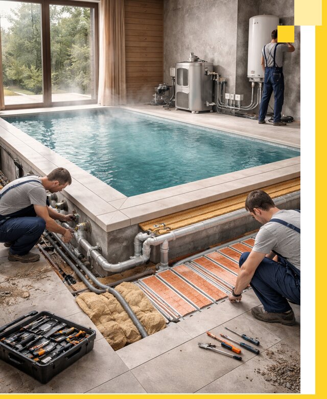 Проектирование и строительство тёплых бассейнов в Ростове-на-Доне