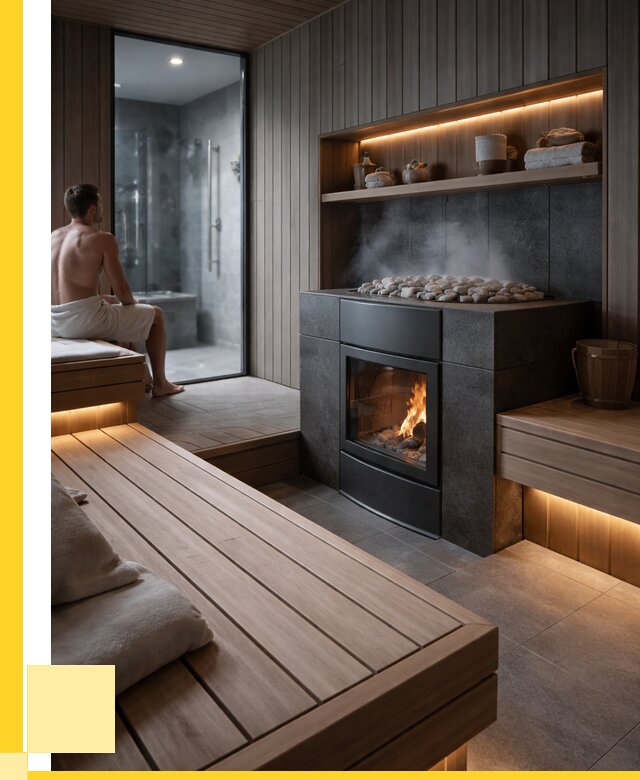 Проект сауны в частном доме в Ростове-на-Доне от 36502 р. | ЭриданРст