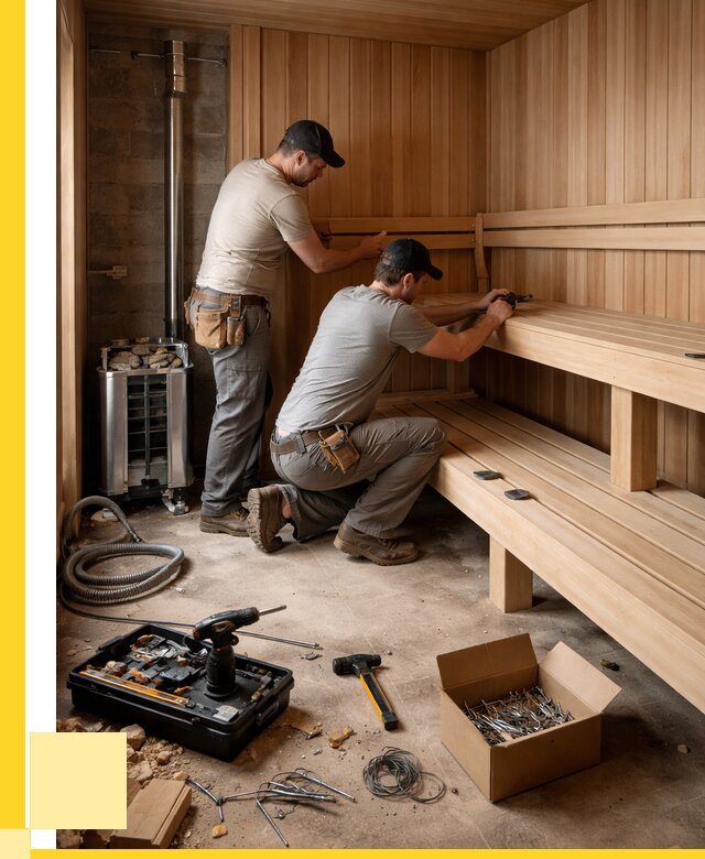 Монтаж саун под ключ в Ростове-на-Доне от 125148 р. | ЭриданРст