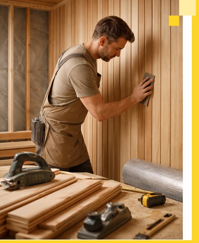 Профессиональная отделка саун и парных под ключ в Ростове-на-Доне