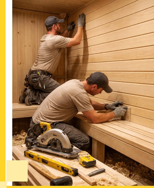 Обшивка саун вагонкой в Ростове-на-Доне от 2607 р. | ЭриданРст