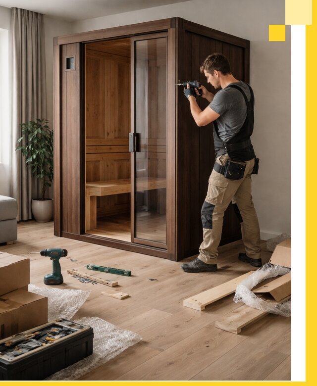 Установка и производство мини саун под ключ в Ростове-на-Доне