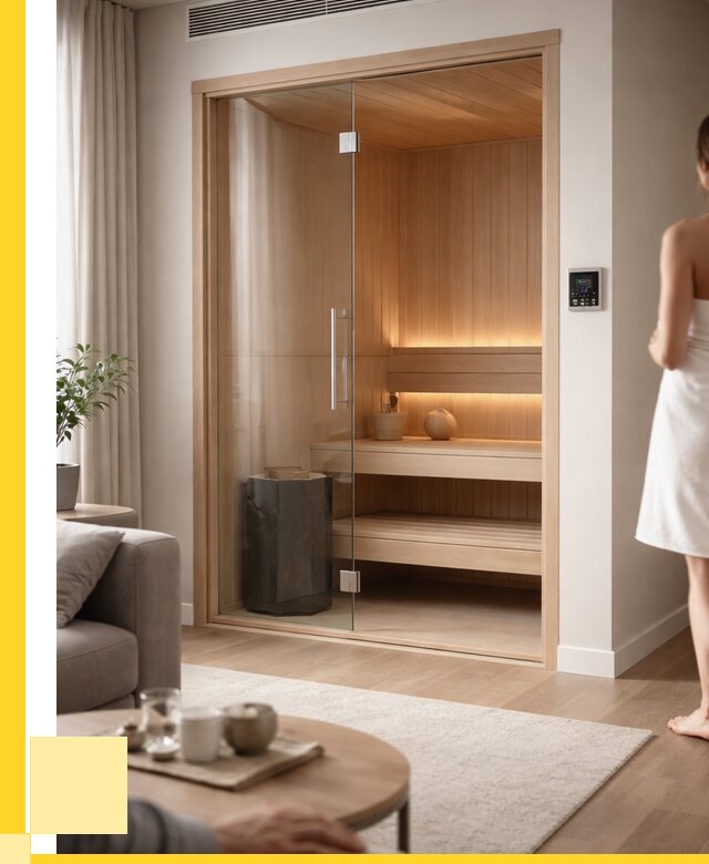 Сауна в квартире под ключ в Ростове-на-Доне от 125148 р. ЭриданРст