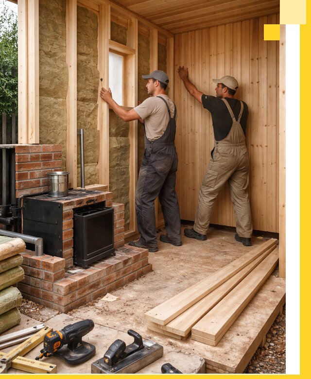 Строительство и установка дачных саун под ключ в Ростове-на-Доне