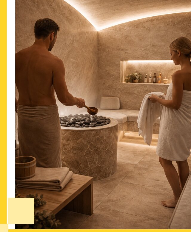 Сауны с хамамом в Ростове-на-Доне от 365015 р. – проекты и монтаж | ЭриданРст