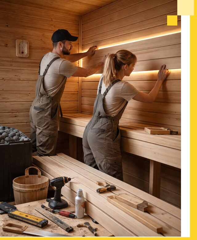 Дизайн саун и бань под ключ с индивидуальным проектом в Ростове-на-Доне