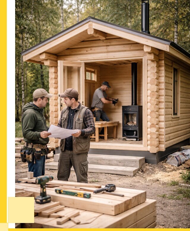 Монтаж бань под ключ в Ростове-на-Доне — от 208580 р. | ЭриданРст